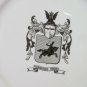 6 Dishes Porcelain Collectibles Weapon Cavalry Army Italian Ei VN11