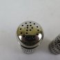 Salad Crisper Portapepe Vintage Metal silver plated Glass Blue UK Pat No 1014132
