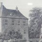 Engraving Antique North Europe Scandinavia Denmark View Palace Antique R139