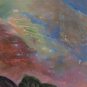 Old Painting View by Country Italy Painting Signed Reynaud Piedmont Bsn Syntha