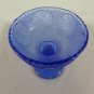Cup Glass Blue Vintage Denmark First Twentieth Century Jar Centerpieces R54
