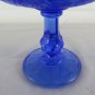 Cup Glass Blue Vintage Denmark First Twentieth Century Jar Centerpieces R54