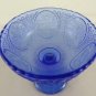Cup Glass Blue Vintage Denmark First Twentieth Century Jar Centerpieces R54