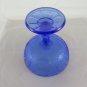 Cup Glass Blue Vintage Denmark First Twentieth Century Jar Centerpieces R54