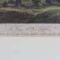 Engraving Antique View Of Naples For Capodimonte, Saint-Non, 1795 Etching VS13