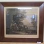 Large engraving Antique For Gainsborough Tea Haycart 1906 Burlington Proof R134
