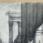 Large Drawing Antique Style Athlete, Painting Pierre Duteurtre Said Dut BM53.1
