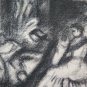 Large Drawing Antique Style Athlete, Painting Pierre Duteurtre Said Dut BM53.1