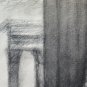 Large Drawing Antique Style Athlete, Painting Pierre Duteurtre Said Dut BM53.1