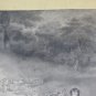 Lithography Antique engraving paper Nineteenth Century Paris France VS11