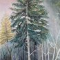 Small Painting landscape Winter Snowy Snow Signed Reynaud Painting Bsn