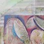 Painting Modern Abstract Vintage Painting Watercolour With Technical Of Frost P8