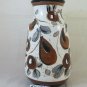 Old Jar Of Ceramics IN Albissola Hand Painted With Blossom CH36