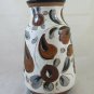 Old Jar Of Ceramics IN Albissola Hand Painted With Blossom CH36