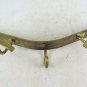 Coat Hangers Wall Wrought Iron Golden A 2 Coat Hooks Vintage CH2