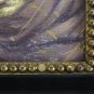 Antique Portrait oil On Linen Painting Antique Denmark Beginning Century R139