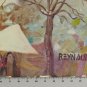 View of A Country IN Winter Snow Old Painting Signed Reynaud Piedmont Bsn