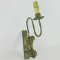 Old Wall Wrought Iron & Bronze To A Flame Artisan CH11