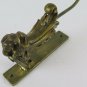 Old Wall Wrought Iron & Bronze To A Flame Artisan CH11