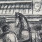 Large Drawing Antique Shapes Classical Style Art Pierre Duteurtre Saying Dut