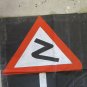 78 11/16x78 11/16in Old Scenary Theatrical Painted Hand Street Sign - CL1.90