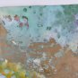 Painting Abstract Lia Foggetti Technical Mixed On paper Signed Dated VS11