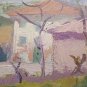 Painting To oil On Board landscape Countryside Emiliana Signed Pancaldi p2