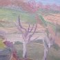 Painting To oil On Board landscape Countryside Emiliana Signed Pancaldi p2