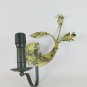 Wall Wrought Iron Forged by Hand With Locket Cornucopia Golden CH40
