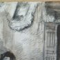Drawing Antique With Characters Odalisques Of Artist Pierre Duteurtre Dut BM53.1