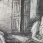 Drawing Antique With Characters Odalisques Of Artist Pierre Duteurtre Dut BM53.1