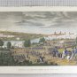 Engraving Antique France Nineteenth Century Bataille Of Dresden, Livrée The 26