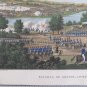 Engraving Antique France Nineteenth Century Bataille Of Dresden, Livrée The 26