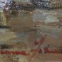 Painting oil Signed Fornero Scene Countryside Piedmont Painting Linen C %