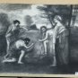 Large Drawing Antique Biblical Pierre Duteurtre Said Dut Painter France BM53.1