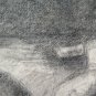 The Farmer Drawing Antique Large Size Painter Pierre Duteurtre Dut BM53.1