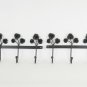 Two Towel Rack Holder Towel Hooks Hanger Coat Hangers Iron BA1