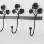 Two Towel Rack Holder Towel Hooks Hanger Coat Hangers Iron BA1