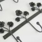 Two Towel Rack Holder Towel Hooks Hanger Coat Hangers Iron BA1