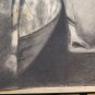Drawing Antique Portrait Young Lady Artist France Pierre Duteurtre Dut BM53.1