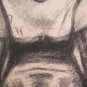 Drawing Antique Portrait Young Lady Artist France Pierre Duteurtre Dut BM53.1