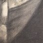 Drawing Antique Portrait Young Lady Artist France Pierre Duteurtre Dut BM53.1
