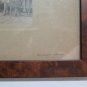 22 3/8x16 1/8in Elegant Frame Wooden Condition With engraving IN Tribute G39