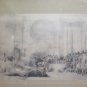 22 3/8x16 1/8in Elegant Frame Wooden Condition With engraving IN Tribute G39