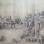 22 3/8x16 1/8in Elegant Frame Wooden Condition With engraving IN Tribute G39