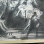 Antique Drawing Opera Artist Painter Pierre Duteurtre Dut Scene Classic BM53.1