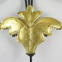 Old Wall Light Three Lights Wrought Iron Handcraft Ligure Ch
