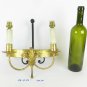 Old Wall Golden Wrought Iron A Two Flames Light Wall CH20