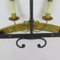 Old Wall Golden Wrought Iron A Two Flames Light Wall CH20