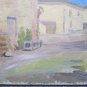 Small Painting To oil Vintage View Country Opera Painter Gaetano Pancaldi P1